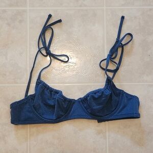 Abercrombie & Fitch | Shimmer Tie Bikini Top